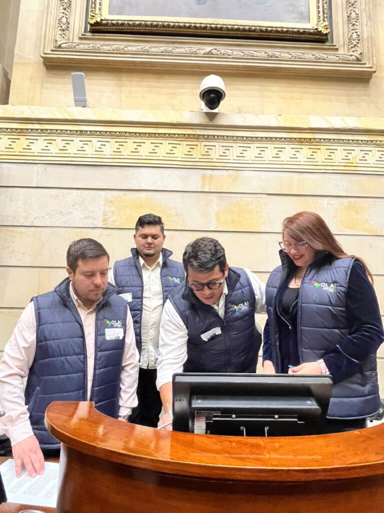 La Unión Jóvenes Internacionalistas y Observatorio Latinoamérica Ahora (OLA) firman convenio en el Senado de Colombia